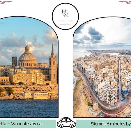 Apartmán Paceville - 5a - Seaview 2br, Chill Vibes Spot Saint Julian's